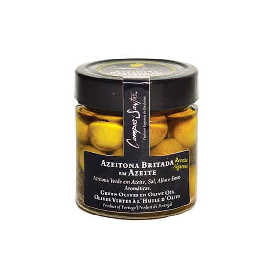 Azeitona Britada em Azeite 210gr