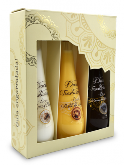 Doces tradicionais - conjunto 3 miniaturas 